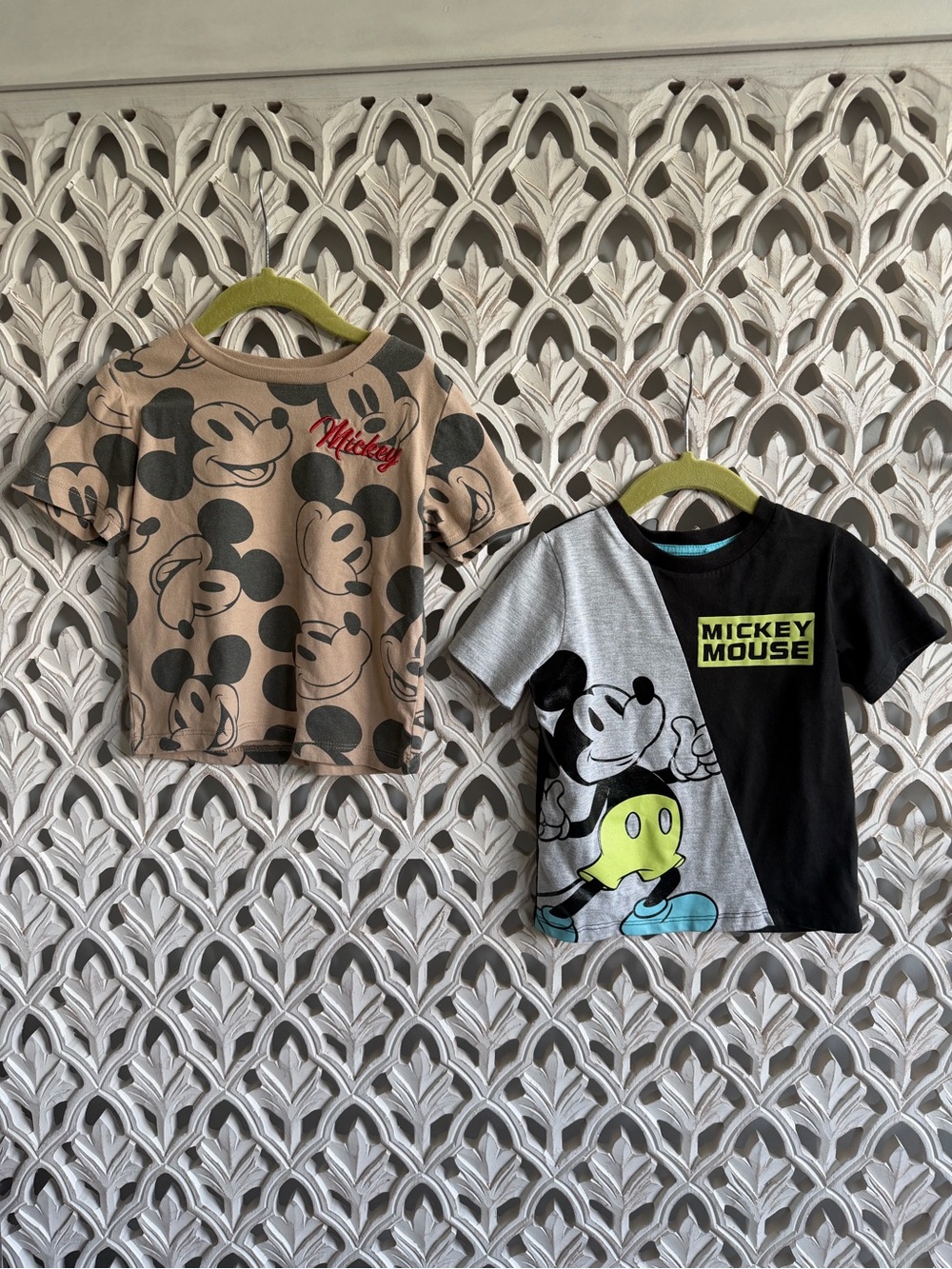 Disney Mickey Mouse Boys 3T Retro T-Shirt Lot of 2